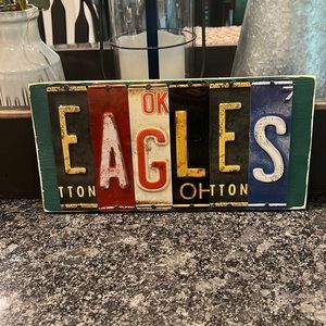 EAGLES sign